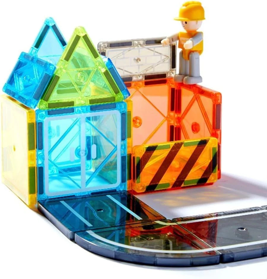 Mideer Colorful Magnetic Tiles Set of 36塊 透彩磁性建構片套裝