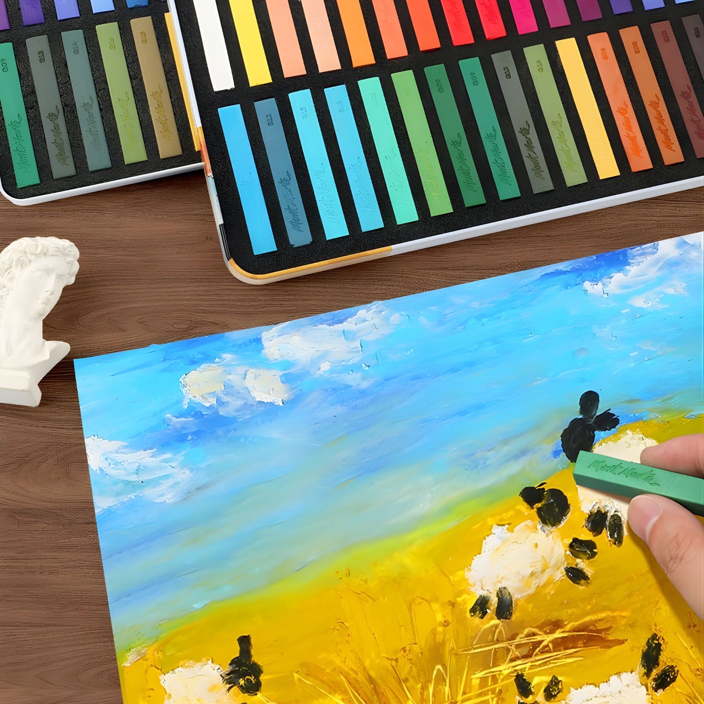 Mont Marte Soft Pastels Signature 專業級軟式粉彩套裝 | Signature 系列