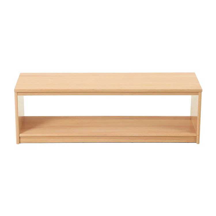 Montessori Open Back Shelf 1 Tier L105 × W30 × H35 cm BW 蒙特梭利單層無背板開放式置物櫃