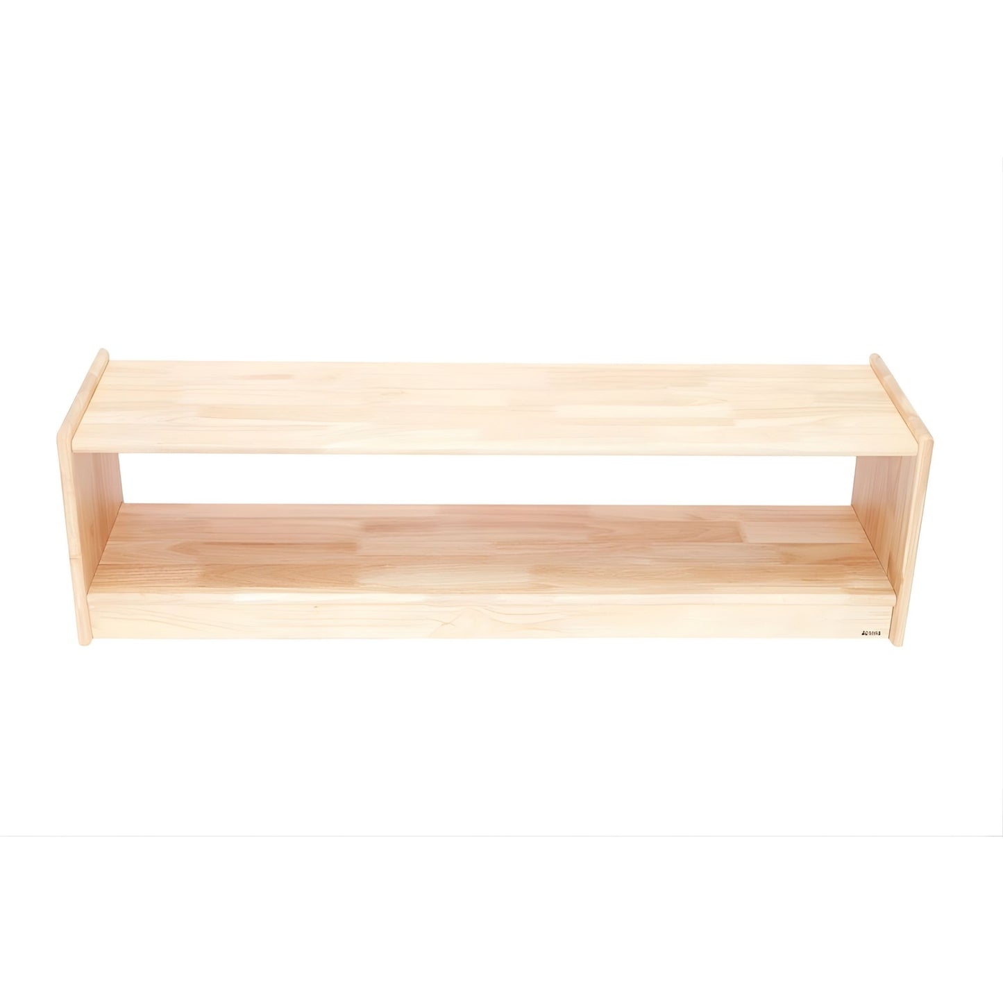 Montessori Open Back Shelf 1 Tier L105 × W30 × H35 cm RW 蒙特梭利單層無背板開放式置物櫃 橡膠木