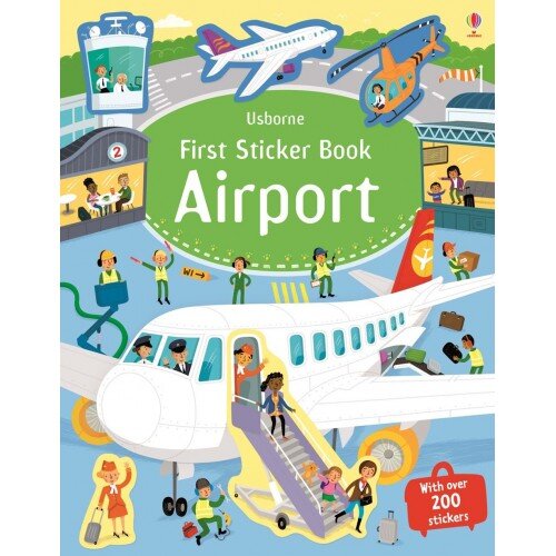 Usborne Airport First Sticker Book 機場貼紙書