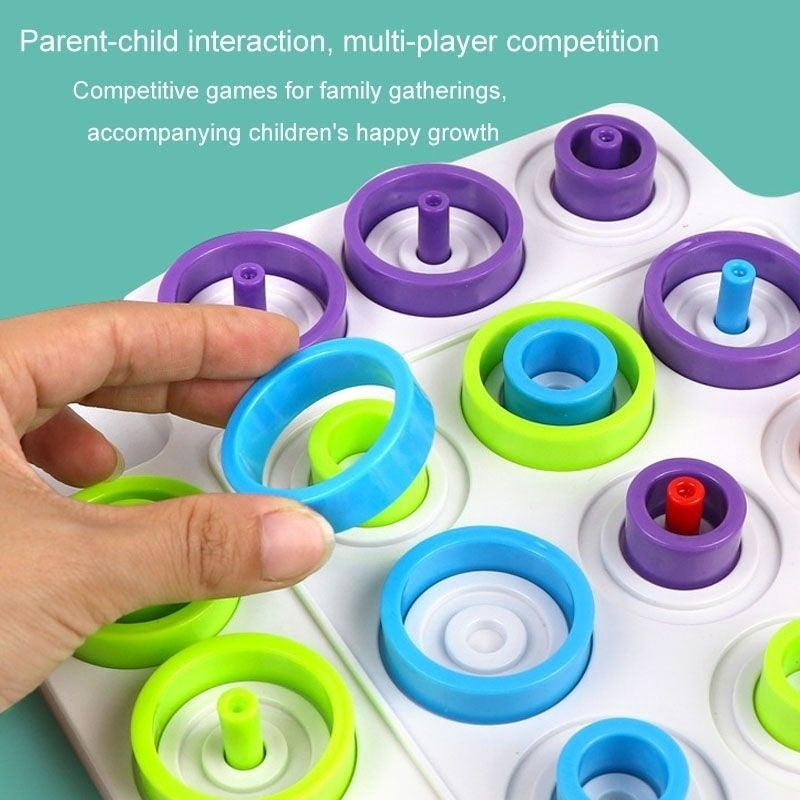 Ferrule Multiplayer Strategy Game 井字過三關套圈遊戲