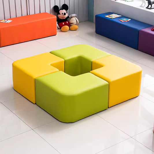 40cm Seat Height Rectangular Soft Foam Bench 長方形軟體長椅