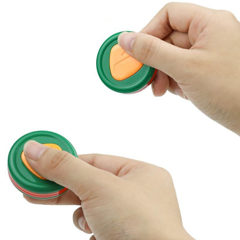 Fidget Sensory Haptic Coin Slider Assorted Color 減壓滑滑轉啪啪幣 顏色隨機