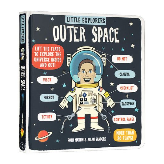 Bonnier Little Explorers: Outer Space 外太空 小小探險家系列翻翻書