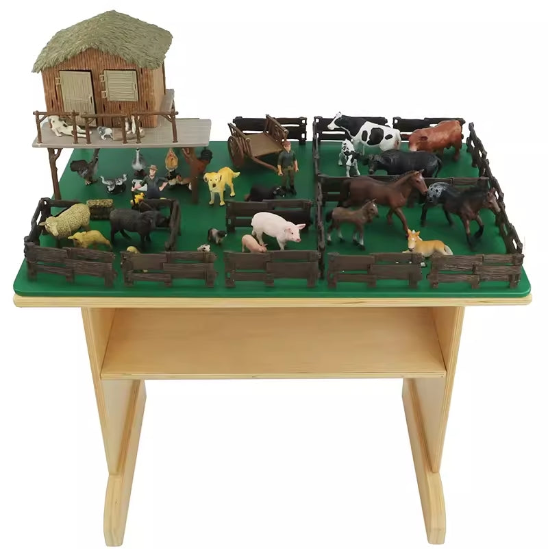 Kindermatic Montessori The Farm Set