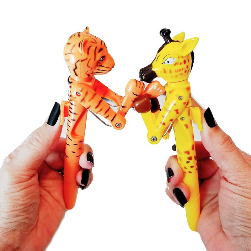 Fidget Sensory Animals Boxing Pens Set of 4 動物拳擊筆 4 支裝 感官玩具
