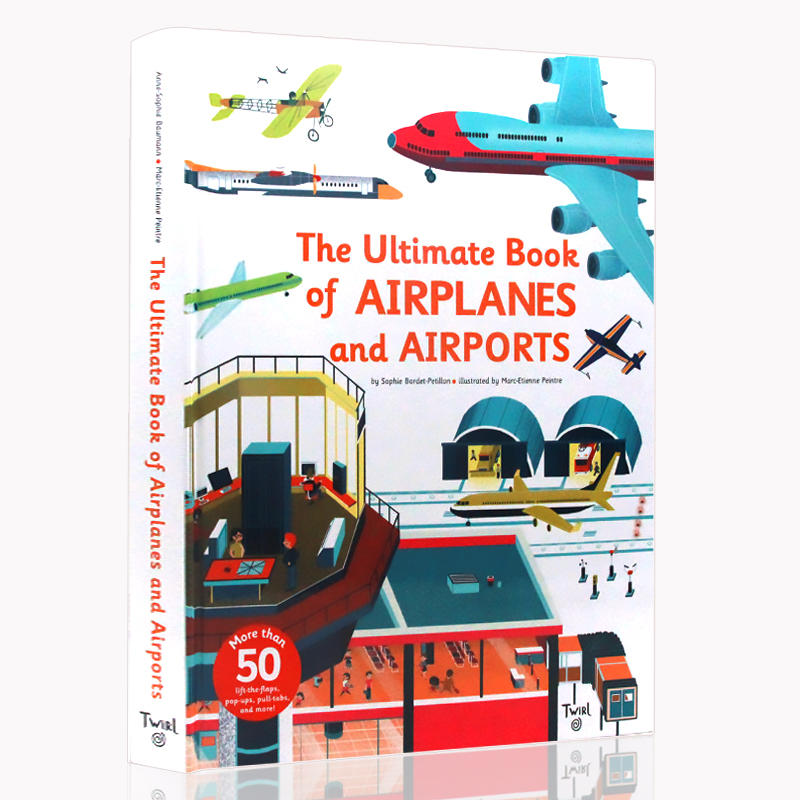 Twirl The Ultimate Book of Airplanes and Airports 飛機和機場 終極百科立體書