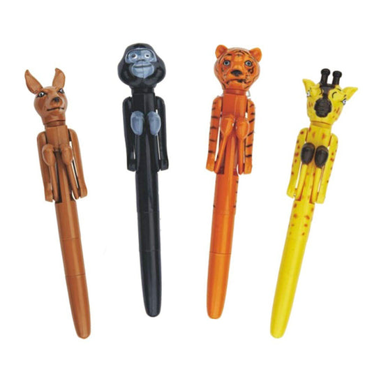 Fidget Sensory Animals Boxing Pens Set of 4 動物拳擊筆 4 支裝 感官玩具