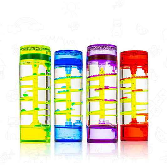 Mega Aqua Sensory Spiral Drip Timers Set of 4個 感官螺旋液體計時器套裝