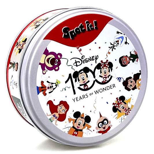 Spot it! DOBBLE Disney 100 Years Of Wonder Speed and Observation Game