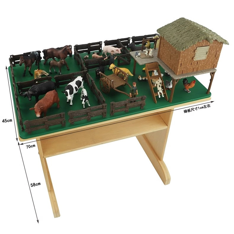 Kindermatic Montessori The Farm Set