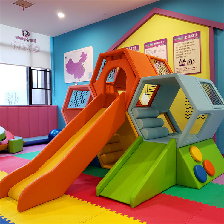 Soft Play Climb & Slide Honeycomb Basic Set 軟質體能設備 攀爬滑動蜂巢 基礎套裝