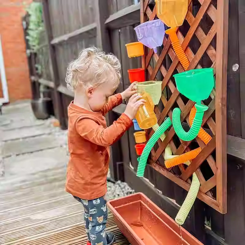 Rainbow Translucent Water Fall Activity 彩虹透光水流遊戲組件