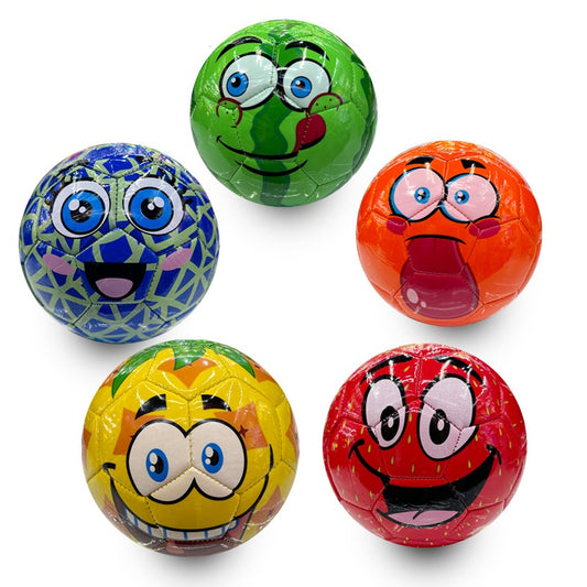Kindermatic 15cm Junior Soccer Balls Fruit Face Set of 5個套裝 2號幼兒足球 水果臉款