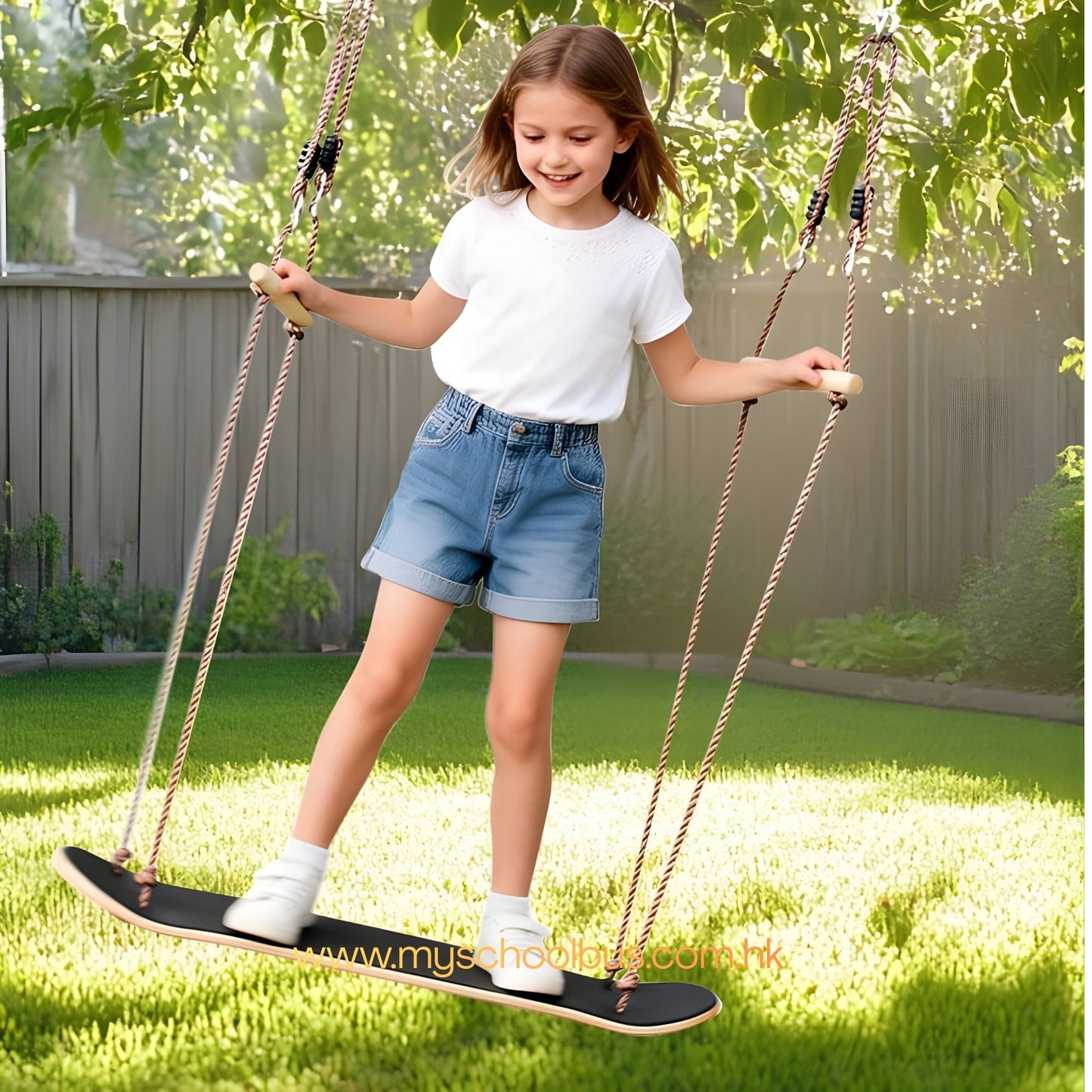 Obstacle Course Attachment Skateboard Surfboard Swing 兒童滑板衝浪板立式鞦韆架