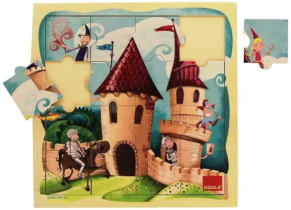 Goula Castle Puzzle 16pcs
