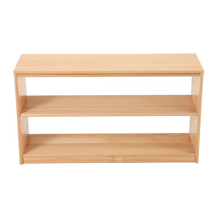 Montessori Two-tier Open Cabinet: 105*30*35cm BW 蒙特梭利櫸木雙層開放式置物櫃