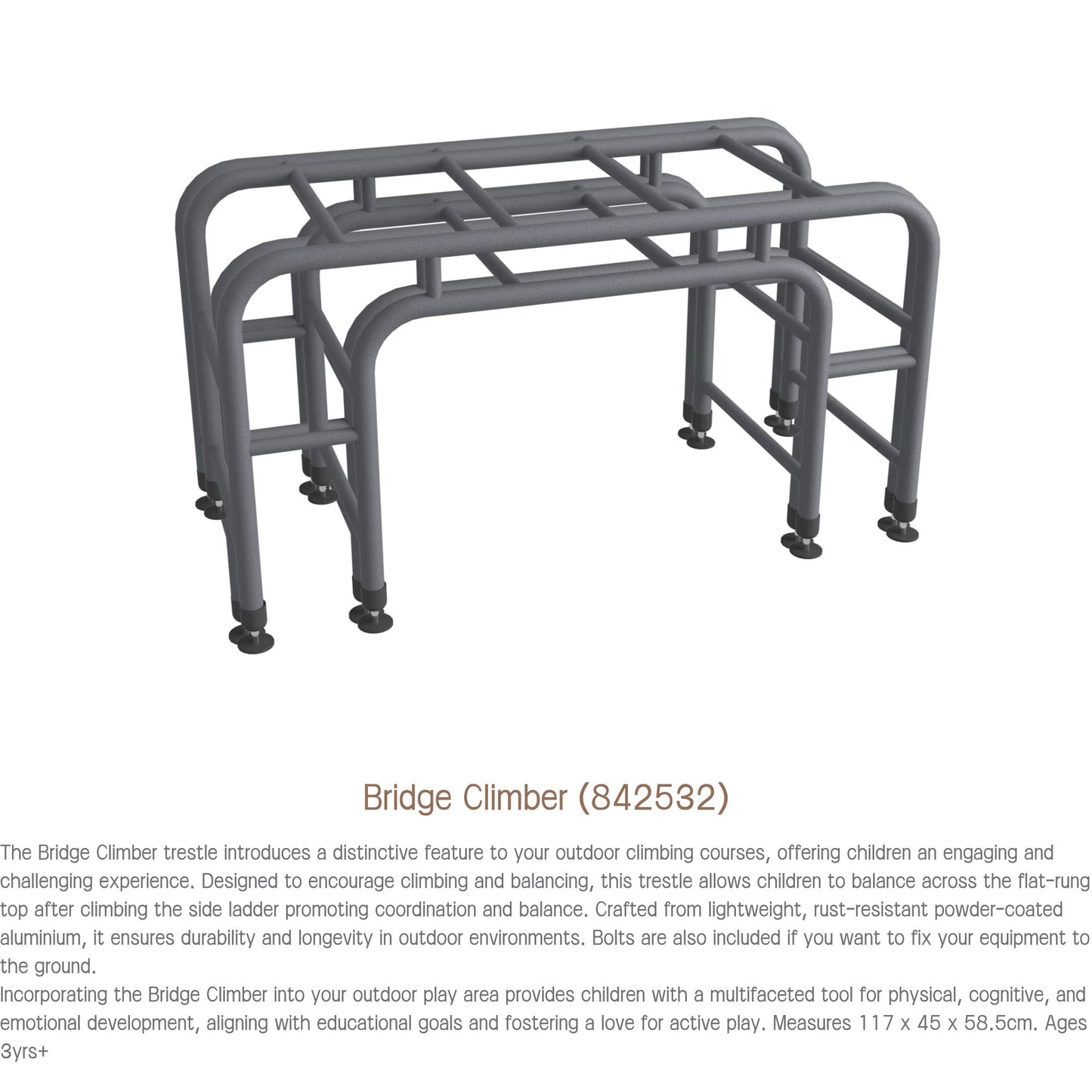 Vivaio Outdoor Obstacle Courses Trestle Set for Kindergarten 專業幼兒戶外體能障礙訓練套裝