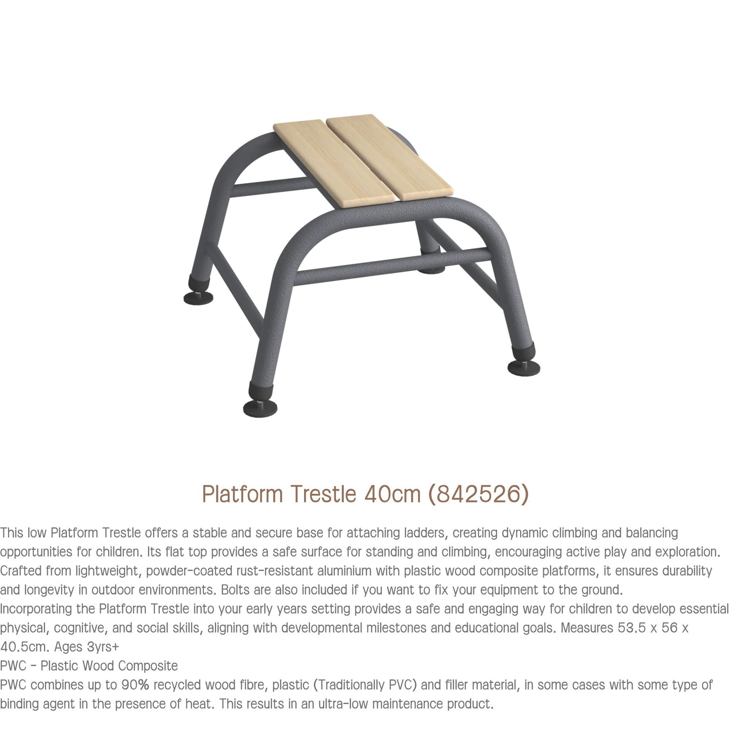 Vivaio Outdoor Obstacle Courses Trestle Set for Kindergarten 專業幼兒戶外體能障礙訓練套裝