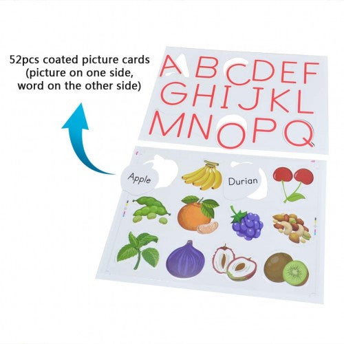 Alphabet Center Pocket Chart 英文字母插袋圖表