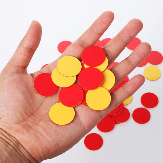Two-Colour Counters 50pc Box Pack 雙色數數圓片50個盒裝
