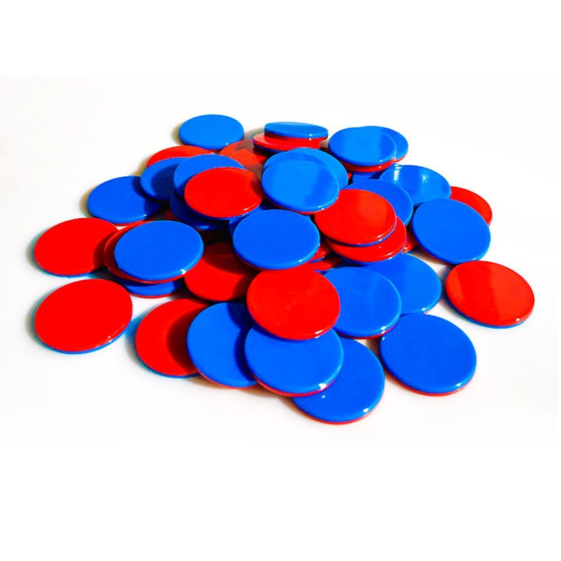 Two-Colour Counters 50pc Box Pack 雙色數數圓片50個盒裝