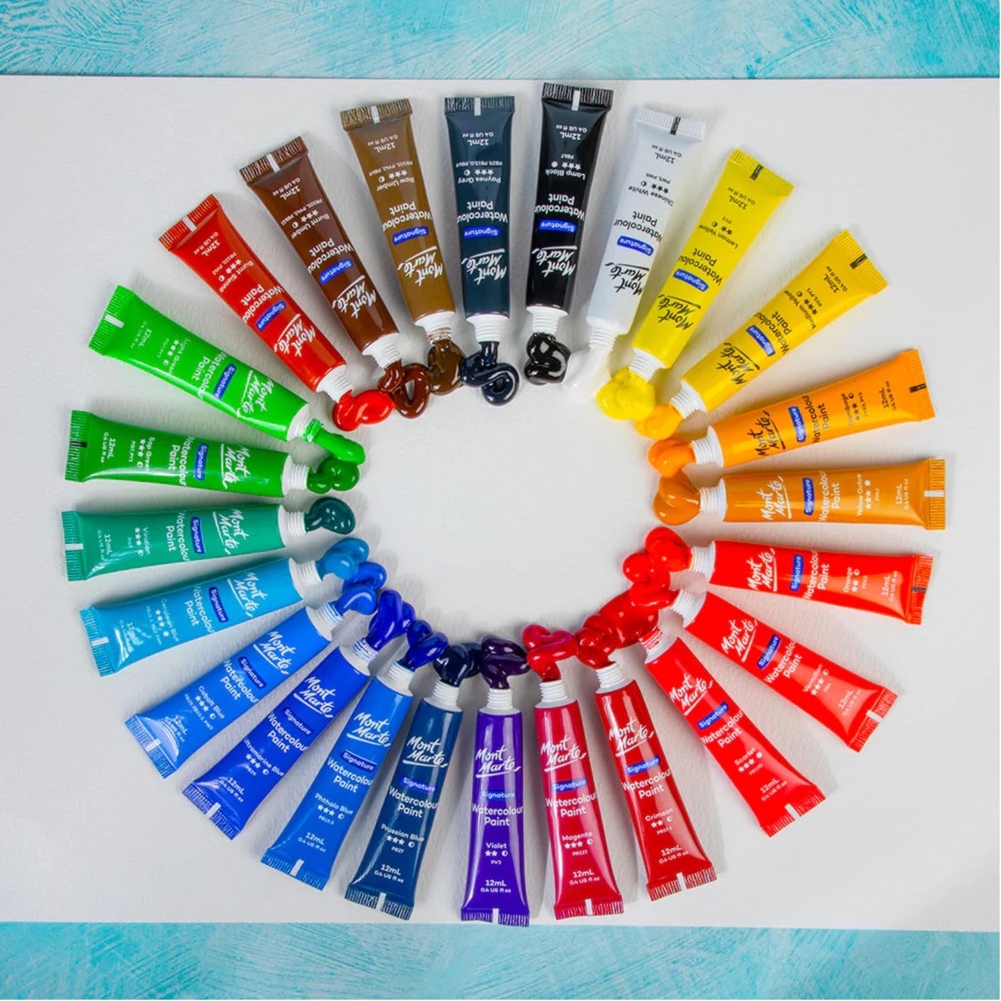 Mont Marte Watercolour Paints Signature 水彩顏料