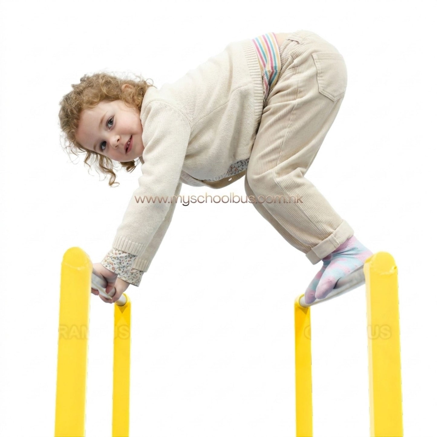 Gymnastics Bars & Balance Climbing Frame 感官體能平衡雙槓攀爬架