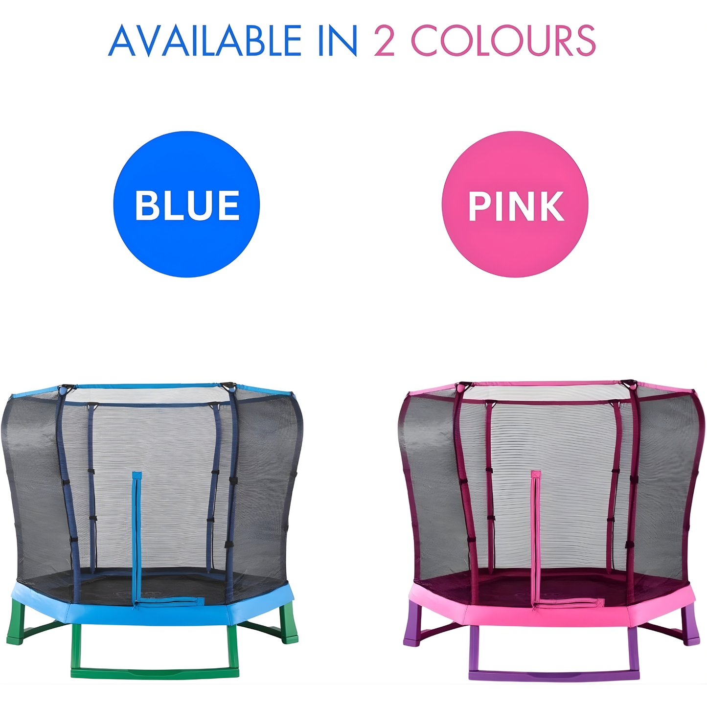 Plum Trampoline - Junior Jumper Trampoline & Enclosure D2.2m 直徑 兒童跳床連圍網