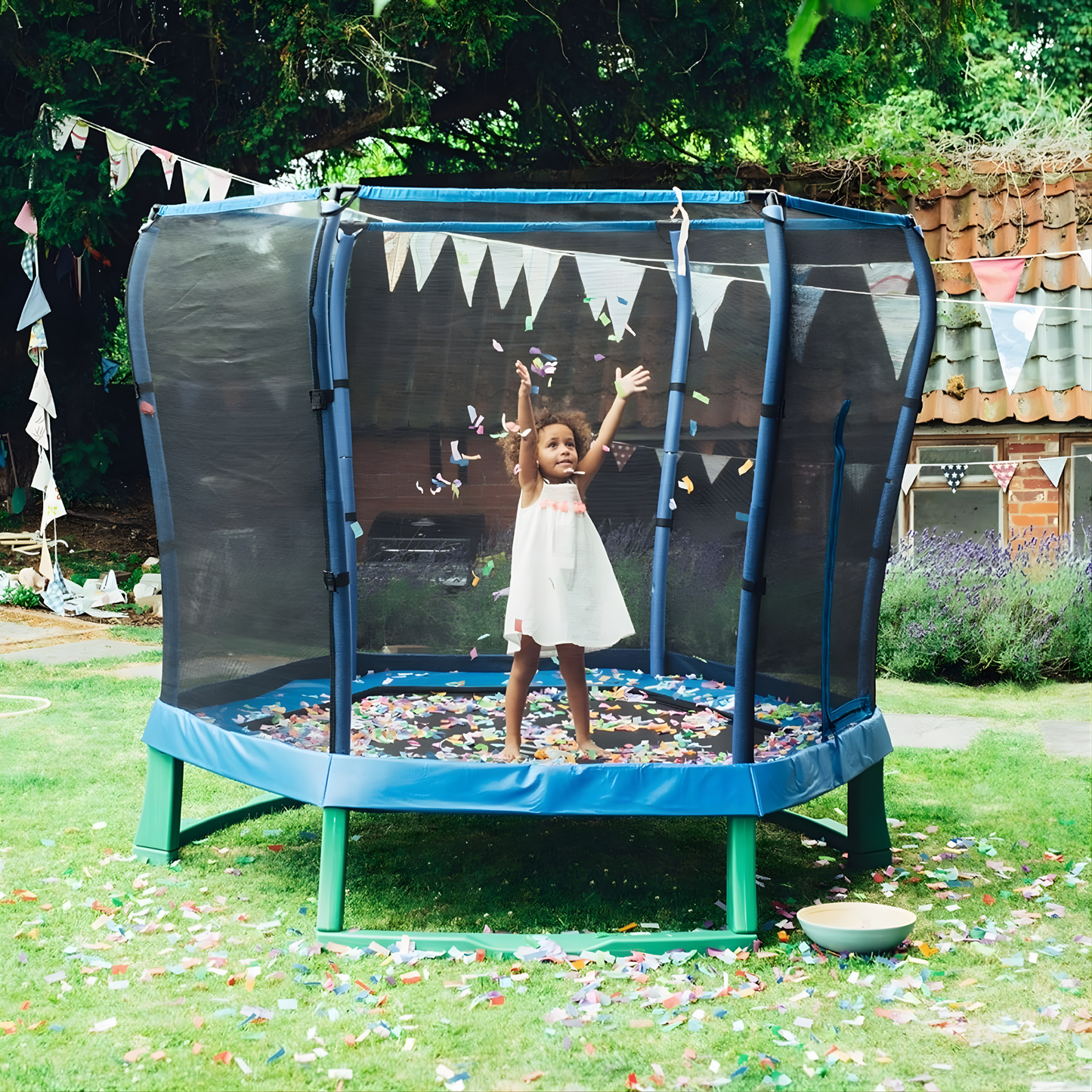 Plum Trampoline - Junior Jumper Trampoline & Enclosure D2.2m 直徑 兒童跳床連圍網