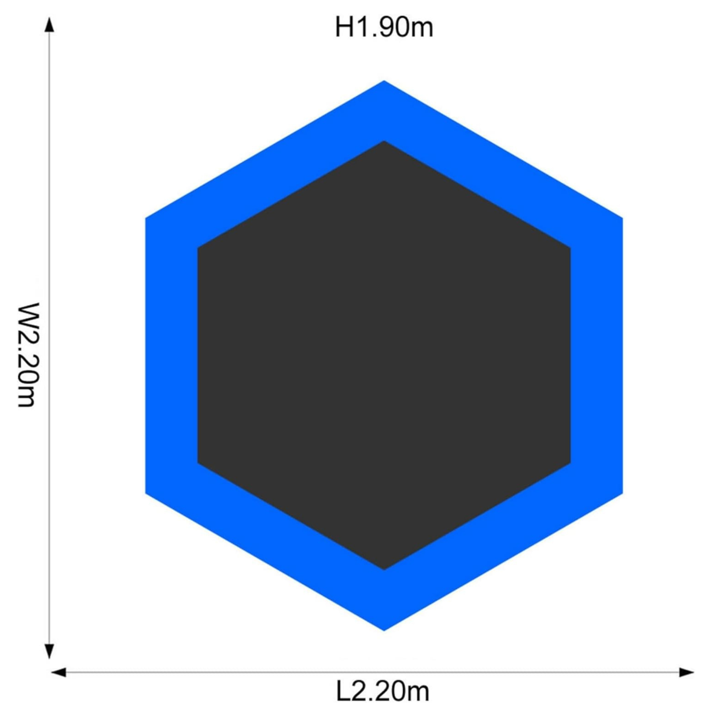 Plum Trampoline - Junior Jumper Trampoline & Enclosure D2.2m 直徑 兒童跳床連圍網