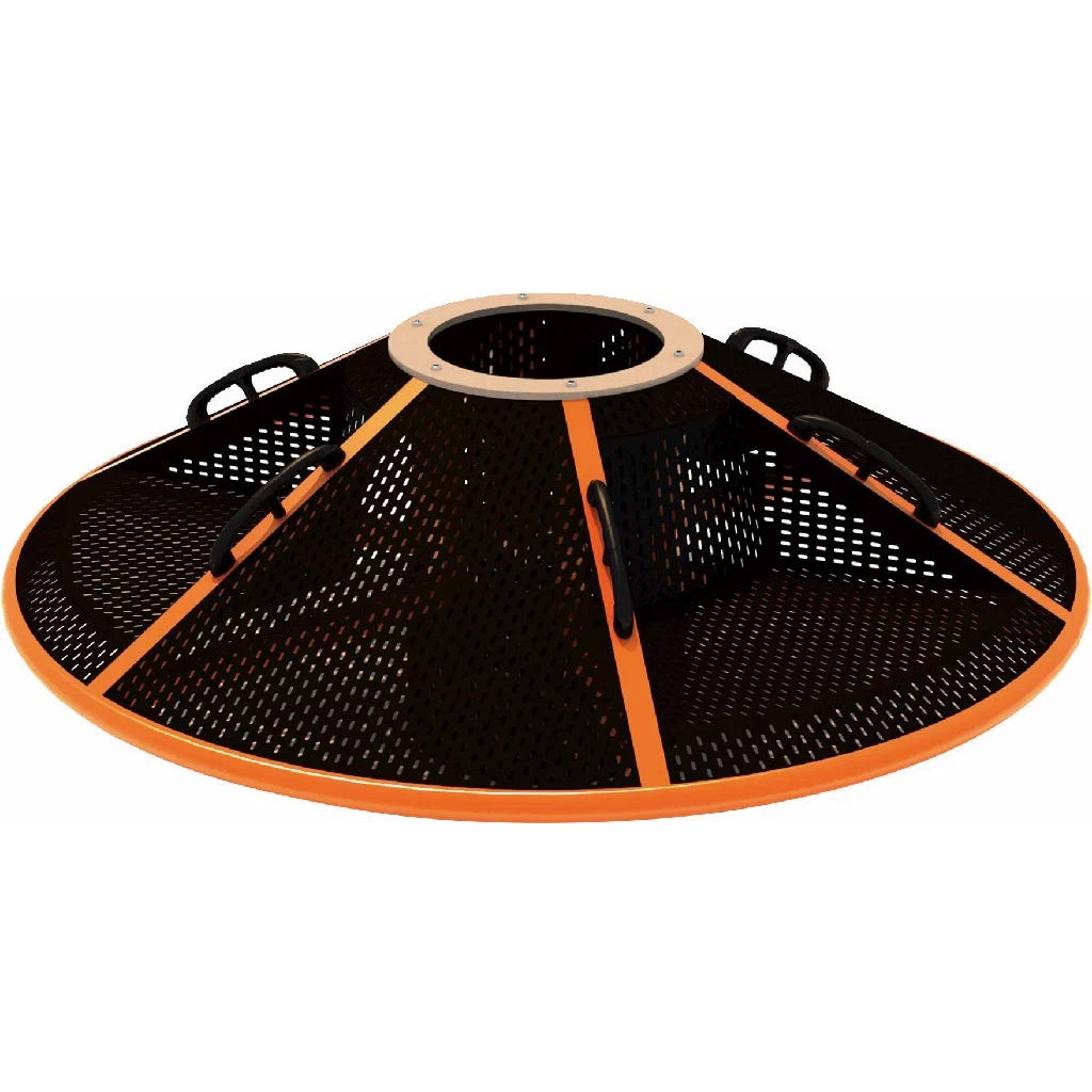 Playgrounds Structures Outdoor Play Worlds Rotating Carousel UFO 遊樂場設施組合