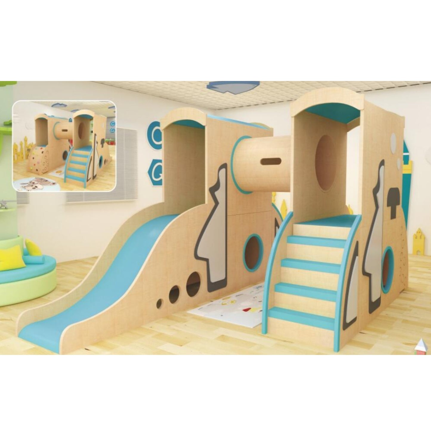 KRY Milky Wonderland Wooden Playhouse 遊戲屋