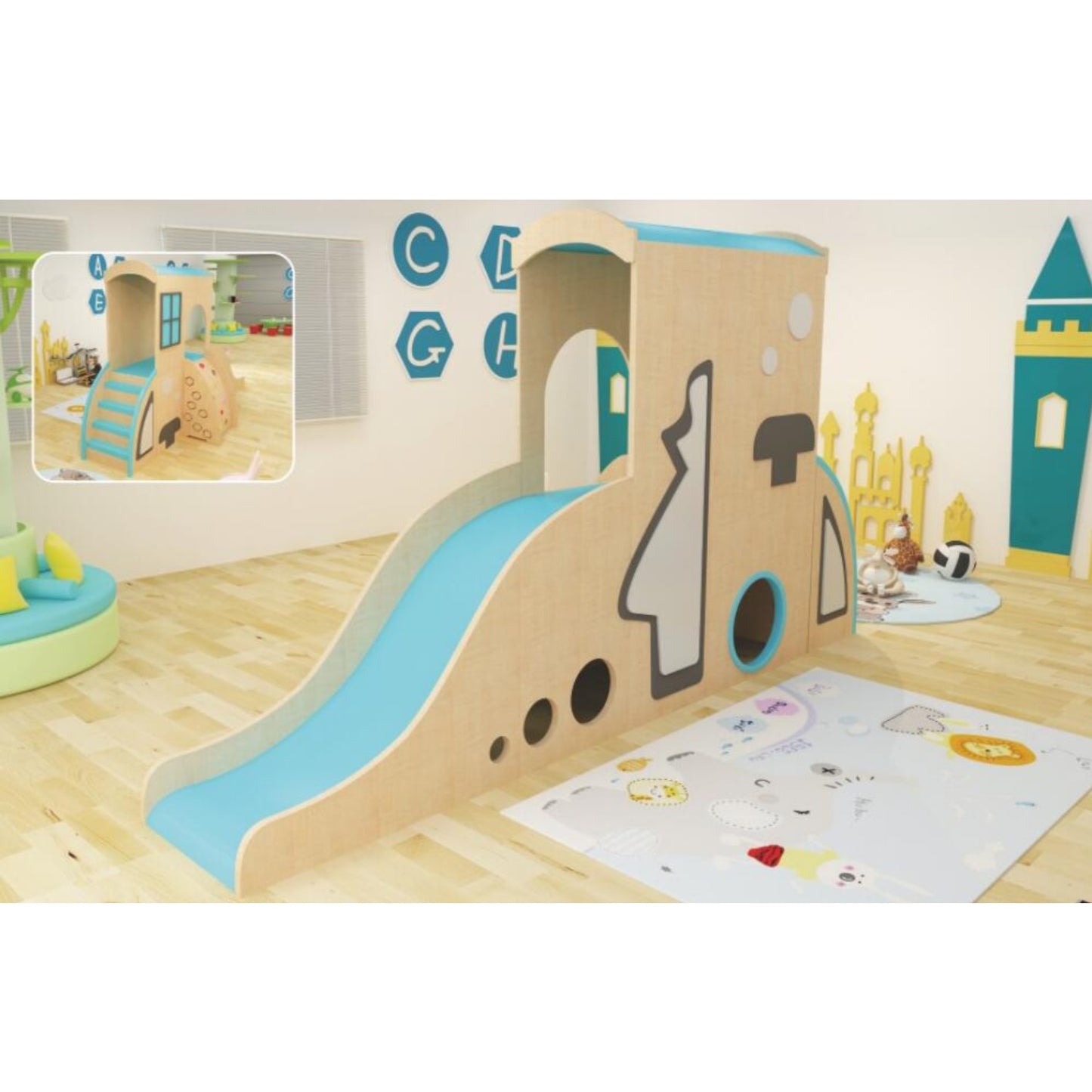 KRY Milky Wonderland Wooden Playhouse 遊戲屋