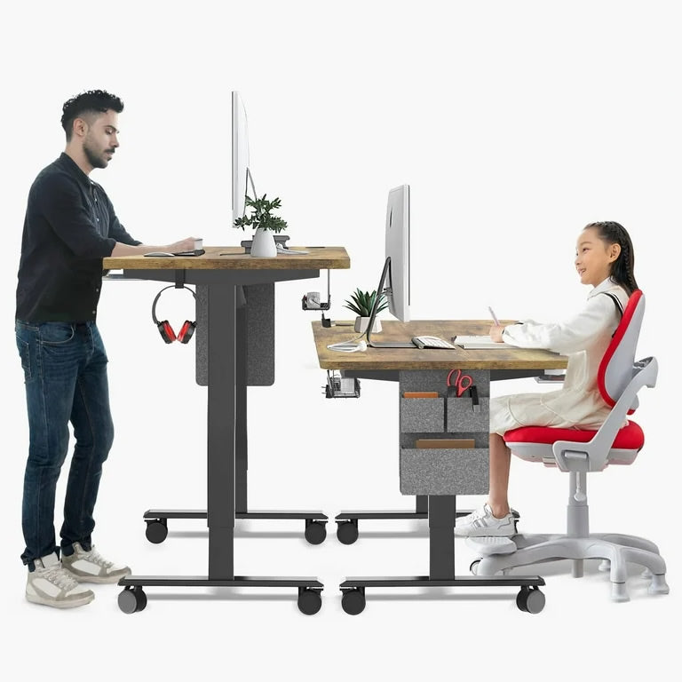 Maidesite S3 Dual Motor Electric Desk for Sitting and Standing 3 Stages Height Adjustable 62-125cm高 可調節3段記憶  電動升降桌雙馬達系列