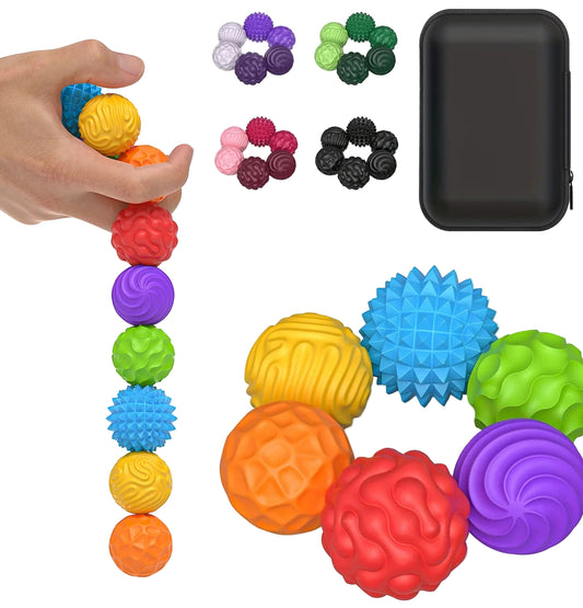 Fidget Sensory Silicone Magnetic Ball Toy 矽膠磁吸球 感官減壓玩具