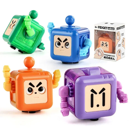 Fidget Robot Assorted Set of 1個 減壓機器人立方體