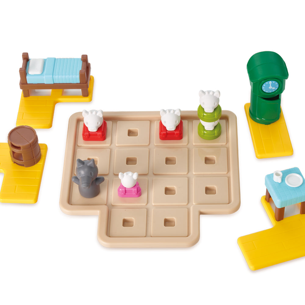 Smart Games The Wolf & The Seven Goats 幫助7隻小山羊躲避大灰狼！