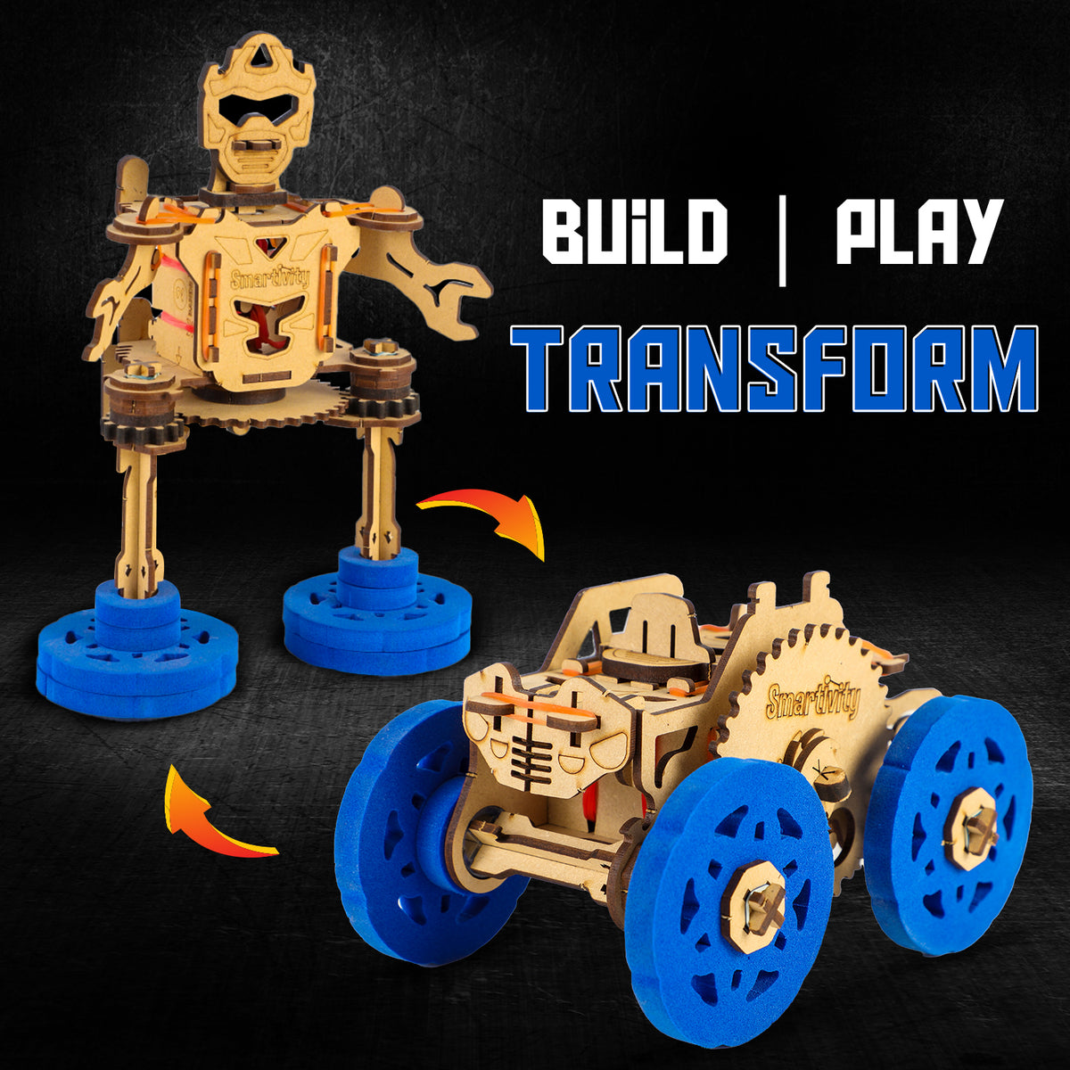 Rover Bot Making Smartivity Stemformers Rover Bot 驅車變身機器人 – MY SCHOOL BUS