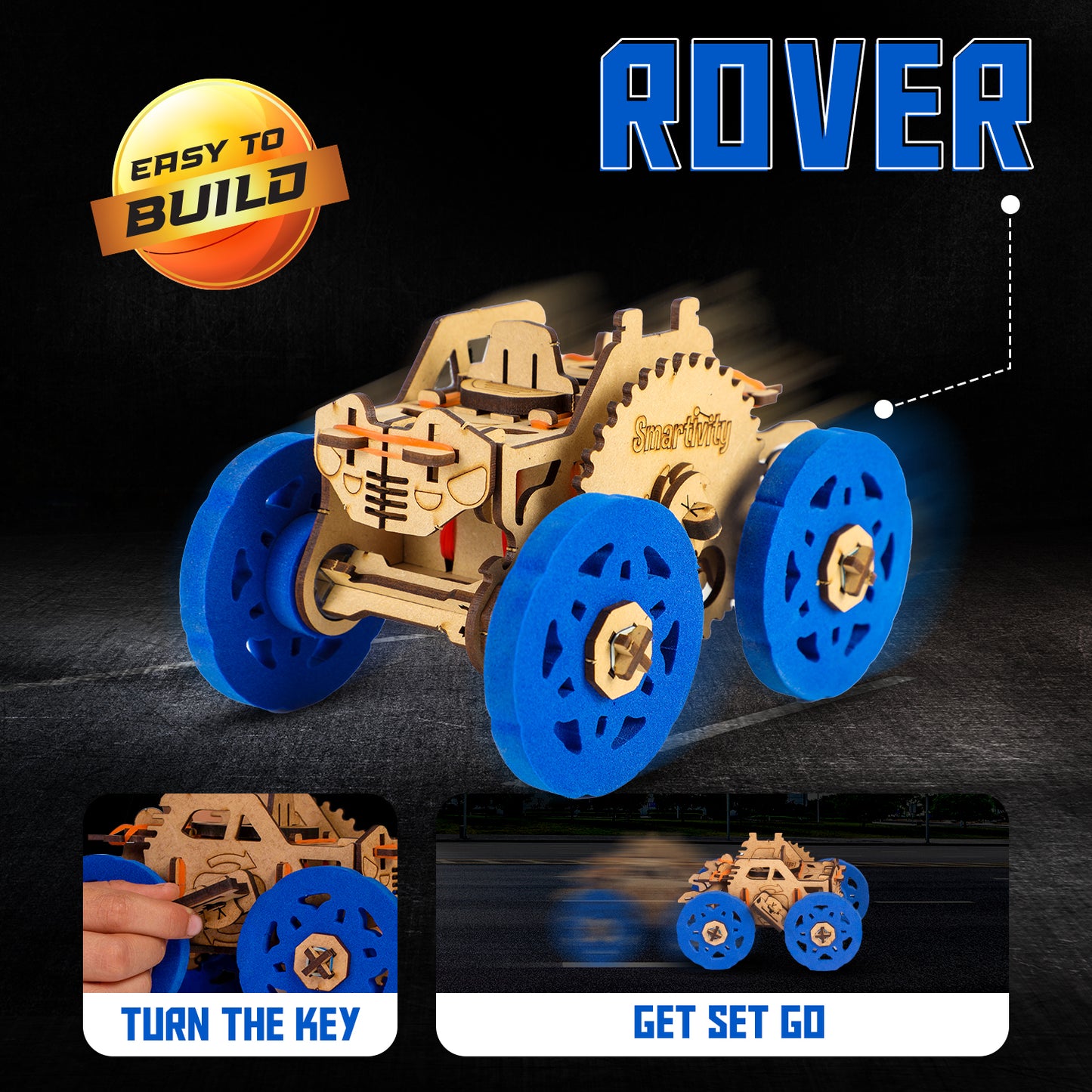 Smartivity Stemformers Rover Bot 驅車變身機器人