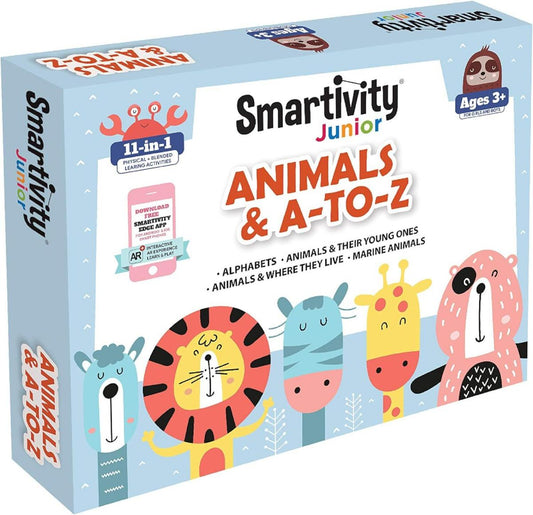 Smartivity Junior Animals & A-to-Z DIY動物和字母學習遊戲 Junior Animals & A-to-Z