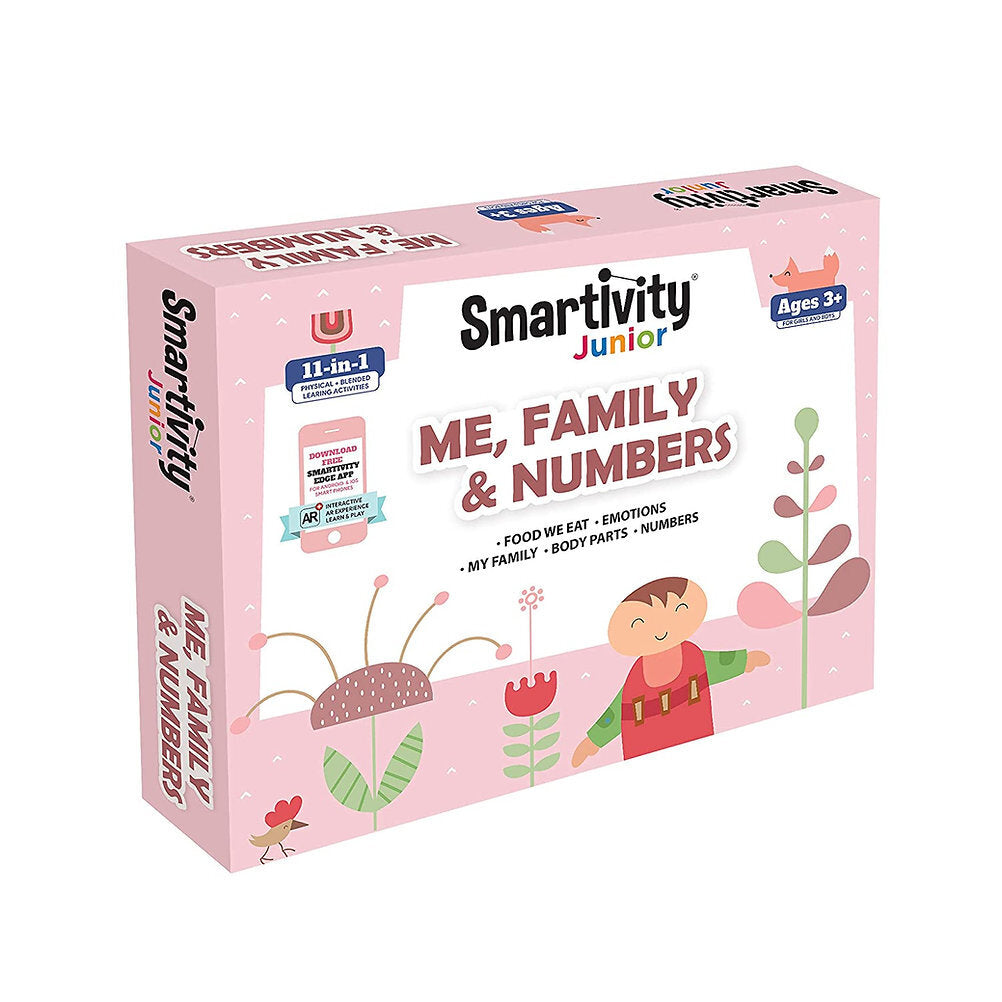 Smartivity Junior Me; Family & Numbers DIY自己、家庭和數字學習遊戲 Junior Me; Family & Numbers