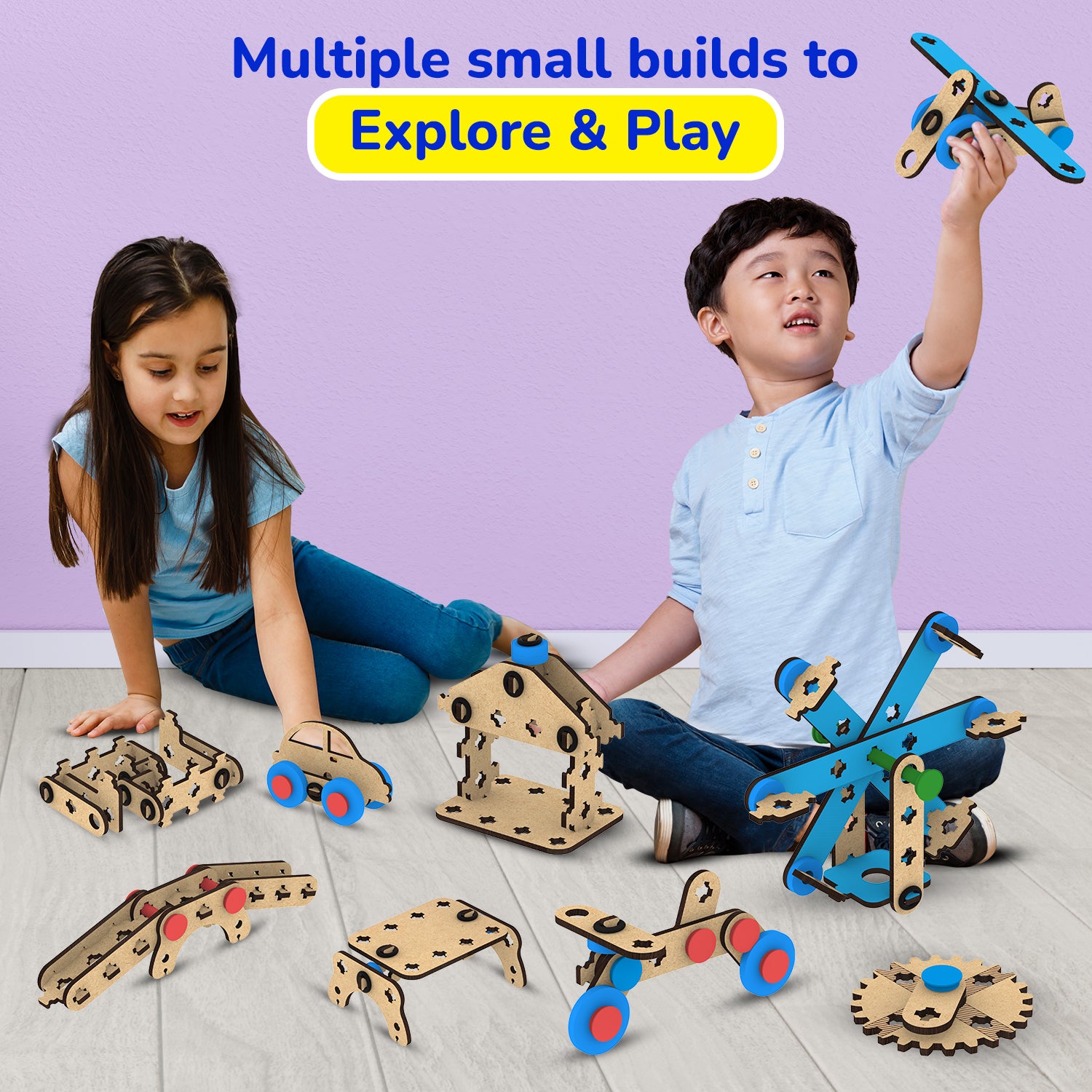 Smartivity Multi Builds Hydraulics Kit 7合1液壓機械套裝 – MY SCHOOL BUS