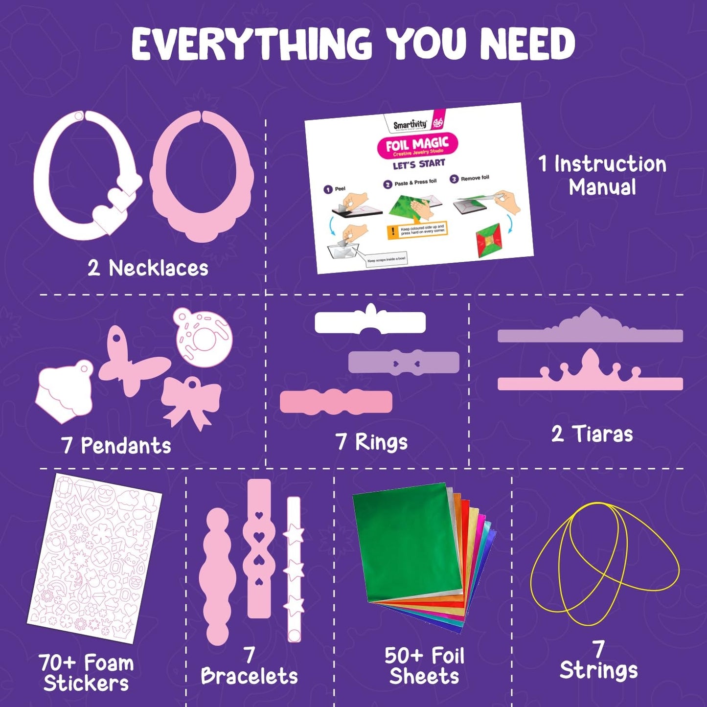 Smartivity Foil Magic - Creative Jewelry Studio 箔紙魔法 - 創意珠寶工作室