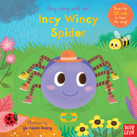 Sing Along With Me! Incy Wincy Spider (Board book with QR Code) 硬頁遊戲書 附故事音檔