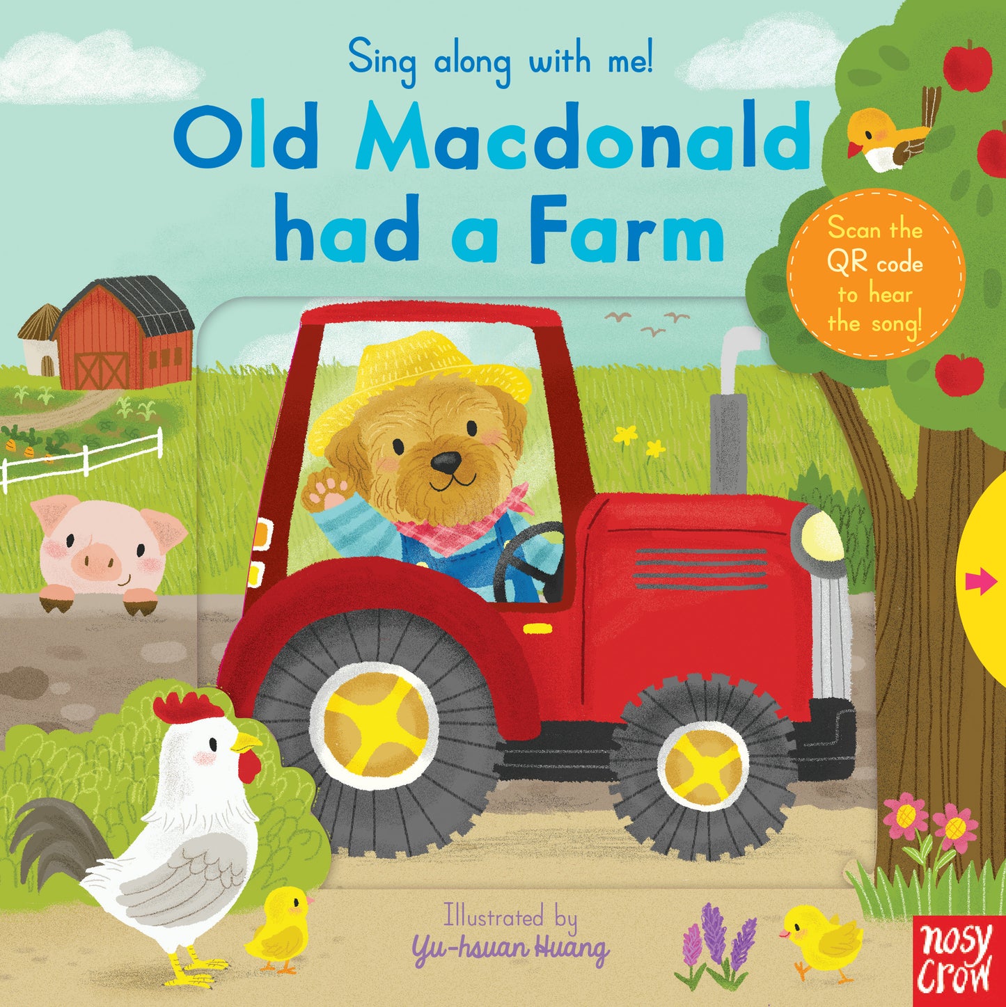 Sing Along With Me! Old Macdonald had a Farm (Board book with QR Code) 硬頁遊戲書 附故事音檔