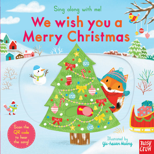 Sing Along With Me! We Wish You a Merry Christmas (Board book with QR Code) 硬頁遊戲書 附故事音檔