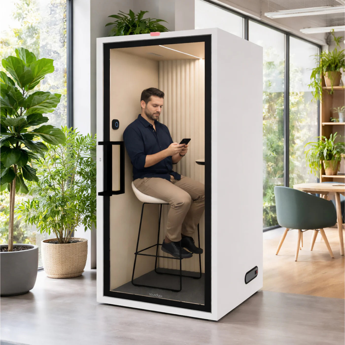 Soundbox ART POD S Phone Booth 智能隔音電話亭 專業級辦公室獨立靜音艙 W100 x D94 x H210 cm