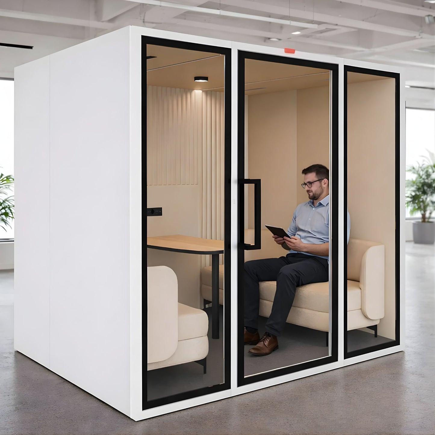 Soundbox ART-L Smart 6-Person Acoustic Privacy Conference Pod 智能六人隔音會議艙